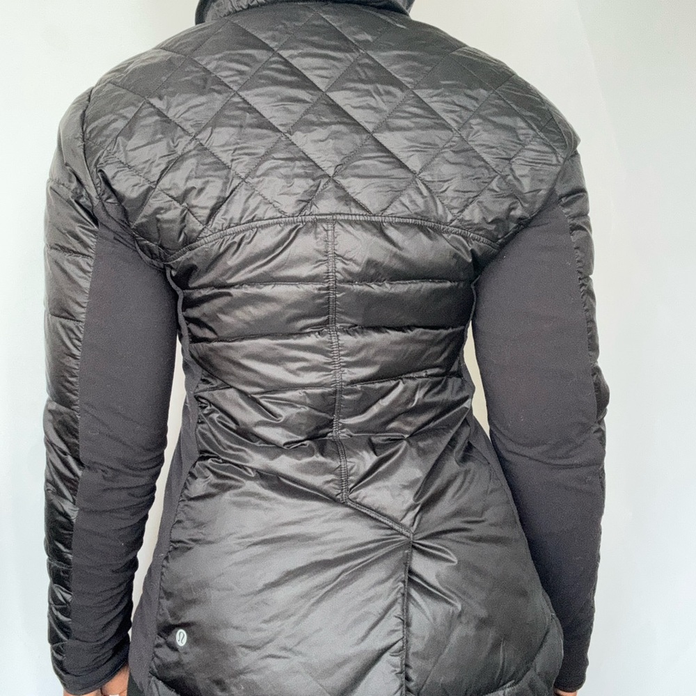 Lululemon Black Quilted Jacket